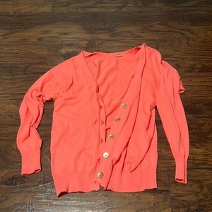 Charlotte Russe pink cardigan
